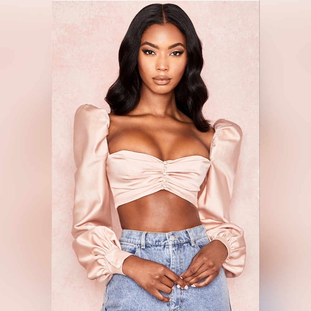 House of CB Jana Blush Top M